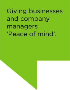 Giving Business Peace of Mind