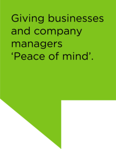 Giving Business Peace of Mind
